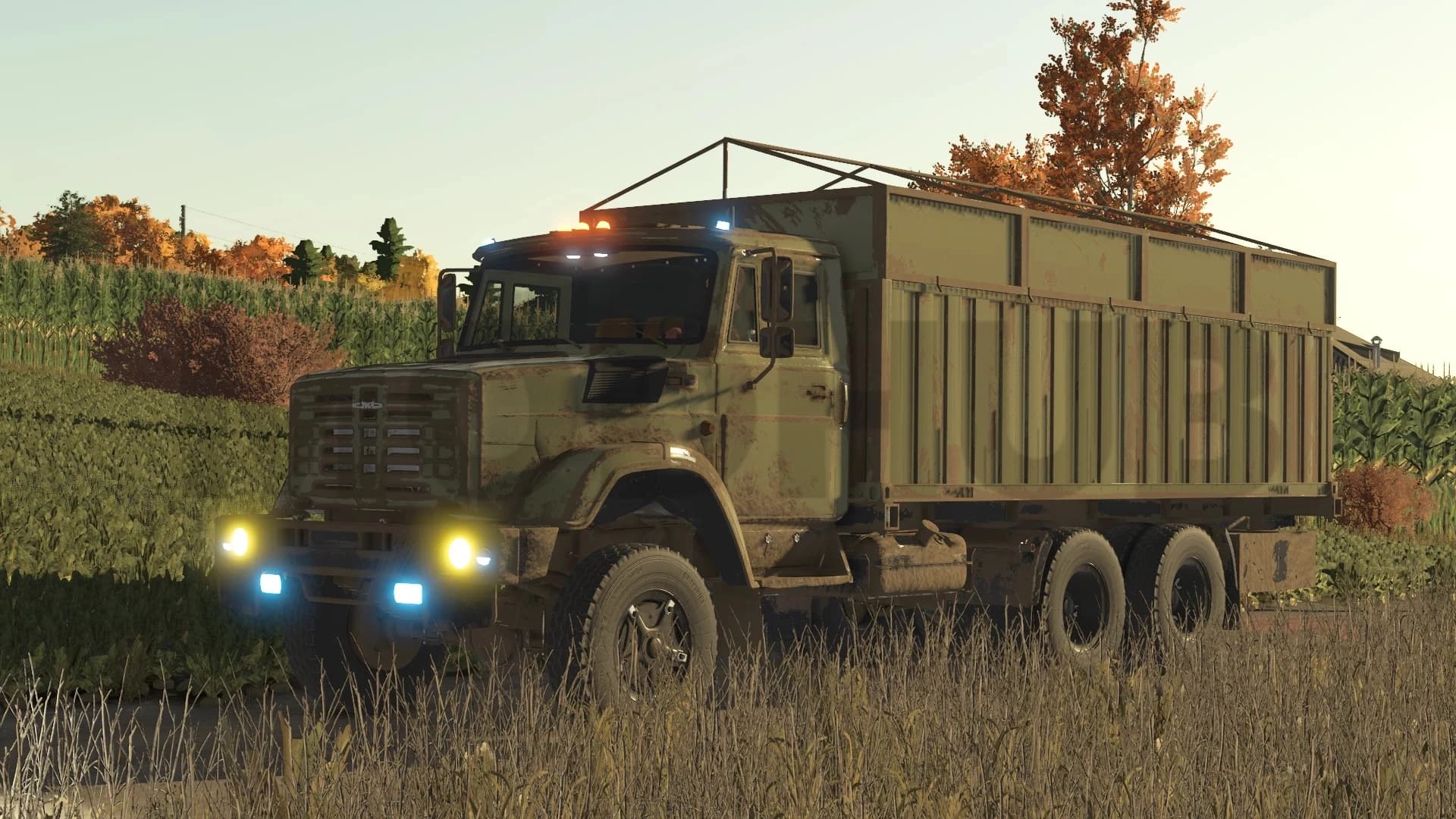 ZIL-4334 Layner and trailer