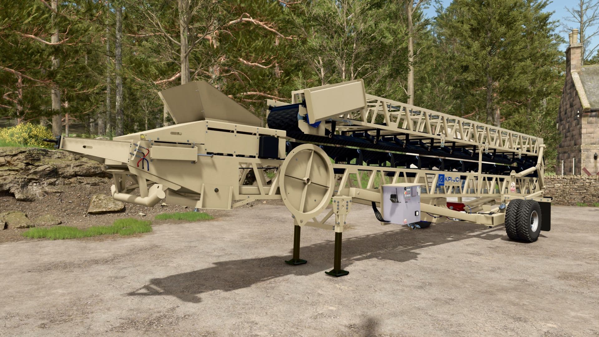 Astec Stacker Conveyor fixed