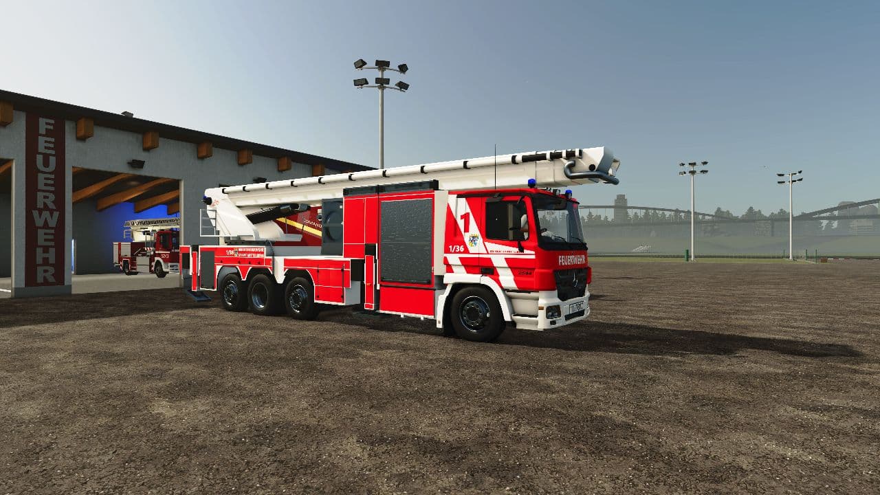 BF Mittelberg Articulated Fire Truck