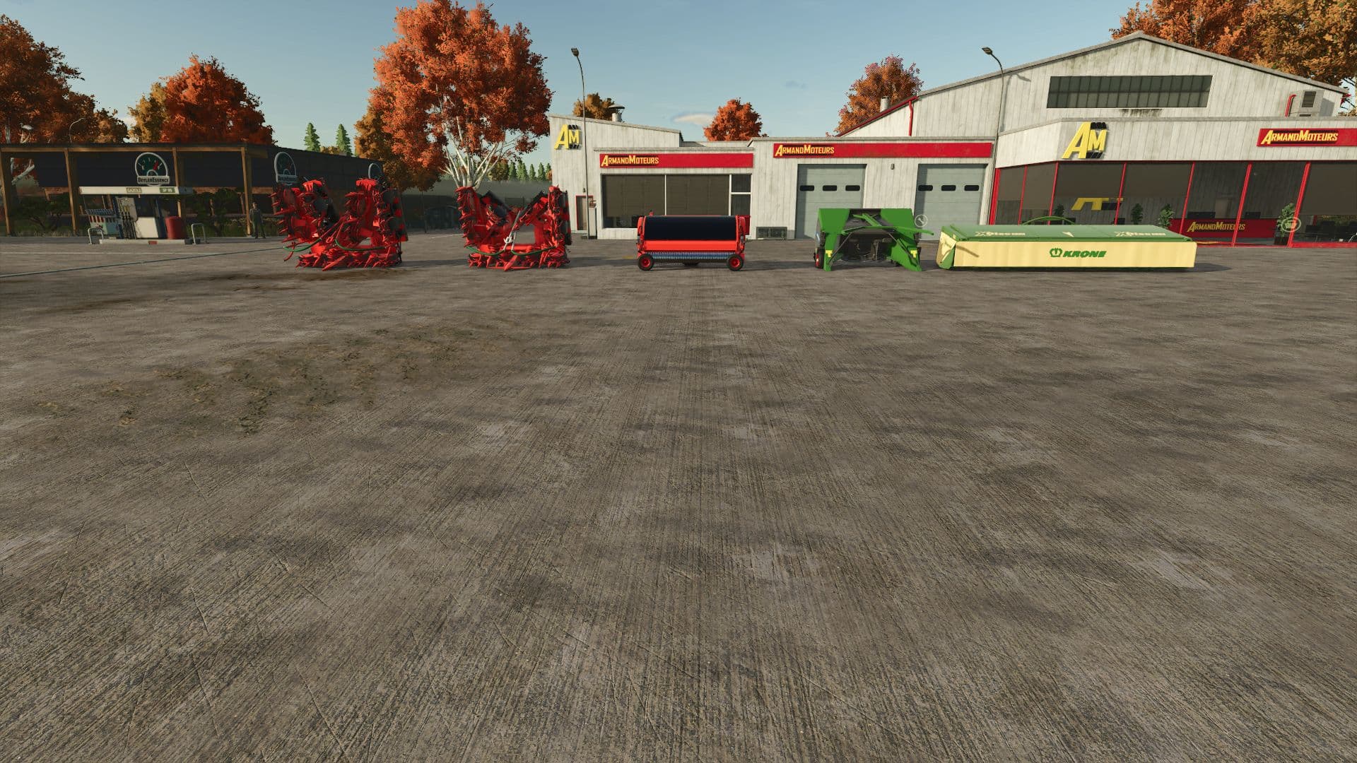 Cutting unit pack for forage harvesters