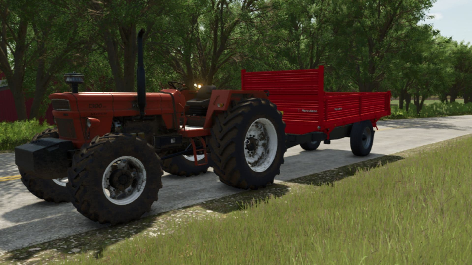 Herculano agricultural trailers