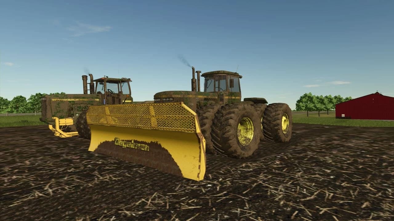 JD 8850 Kinze Repower and Degelman 46/57 Dozer Blade