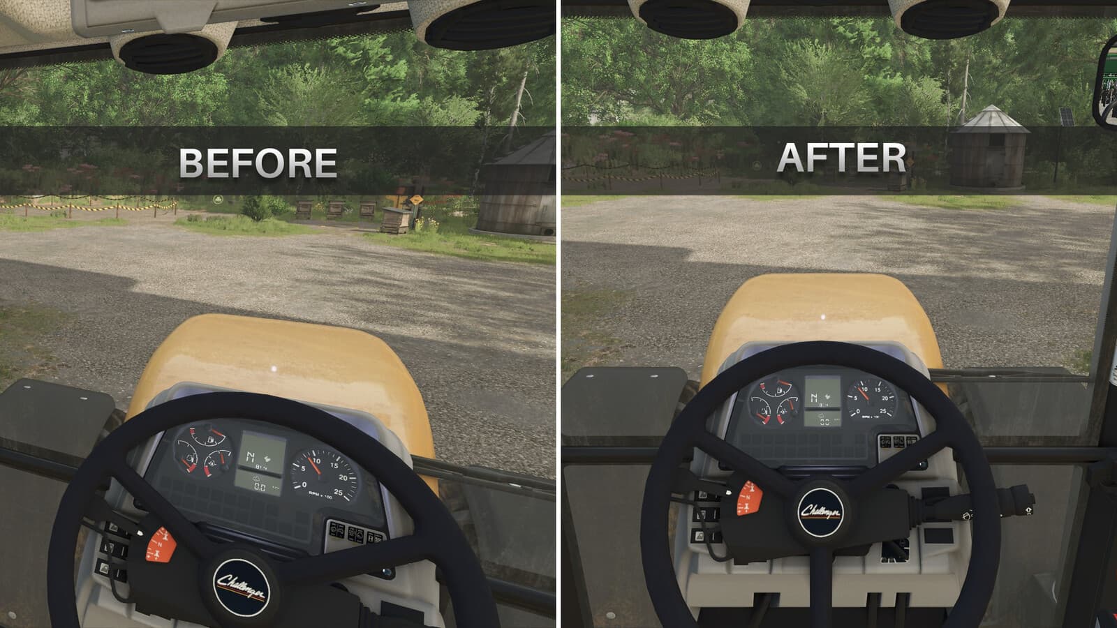 Reset + Look Back Cam Position