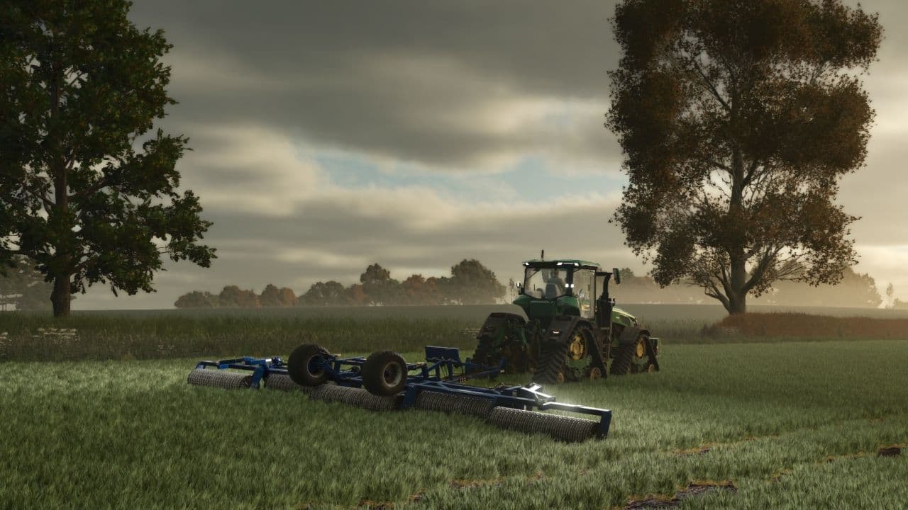 Roll crops to stage 2