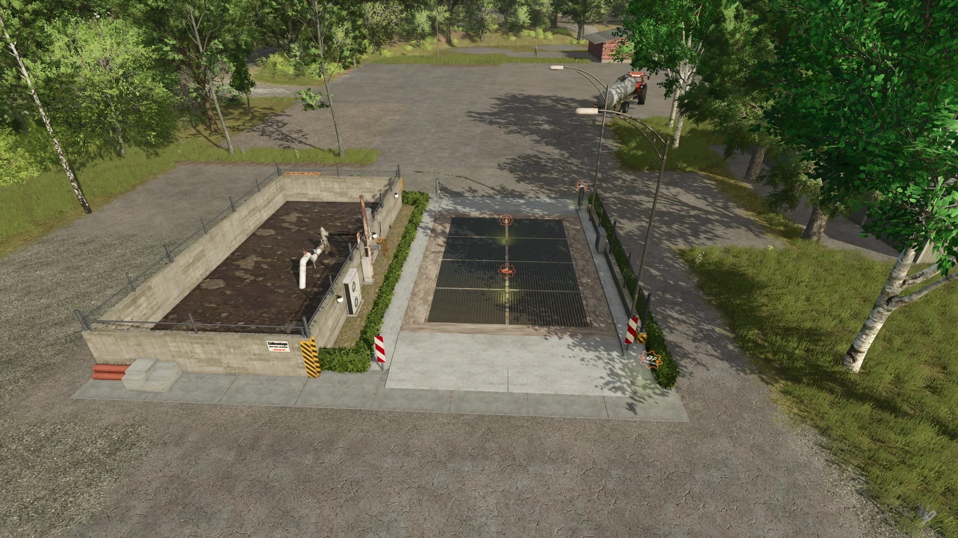 DF Industries M45 Drive-Through Manure Pit – High-End Farm Storage