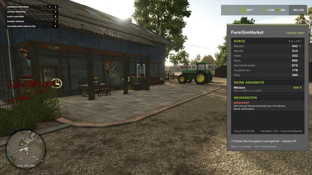 FarmSimMarket – Player Market & Rankings