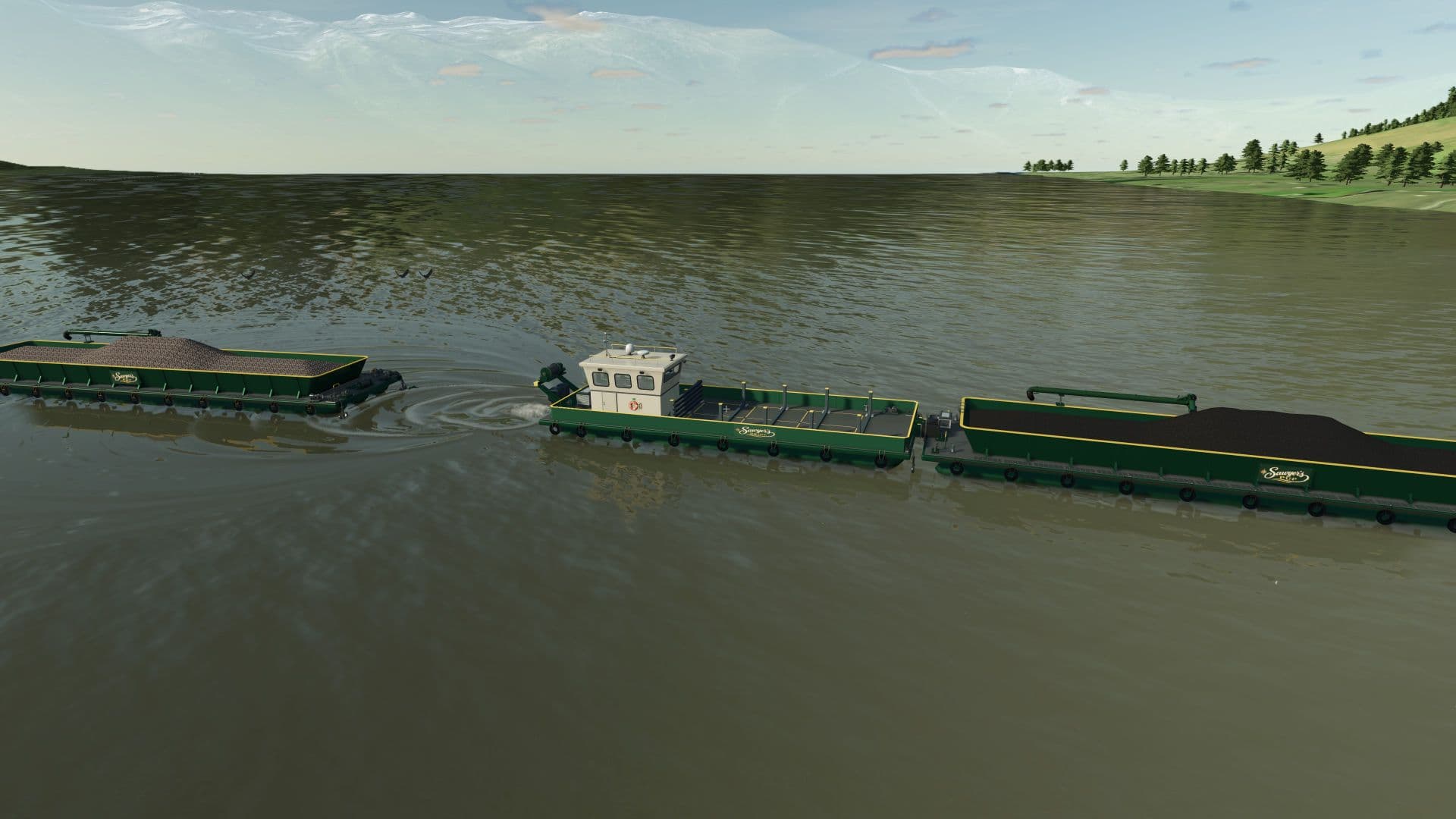 Pup 45 Bulk Barge — Expand Your River Hauling
