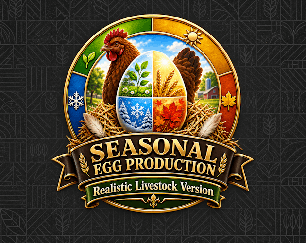 Seasonal Egg Production Realistic Livestock Version