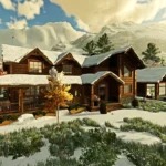ELK MOUNTAIN RANCH HOUSE (COLOR SELECTABLE) V1.0.0.3