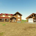 ELK MOUNTAIN RANCH HOUSE (COLOR SELECTABLE) V1.0.0.3