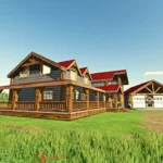 ELK MOUNTAIN RANCH HOUSE (COLOR SELECTABLE) V1.0.0.3