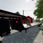 40 FT PJ TRAILER WITH PLATFORM V1.0