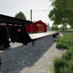 40 FT PJ TRAILER WITH PLATFORM V1.0